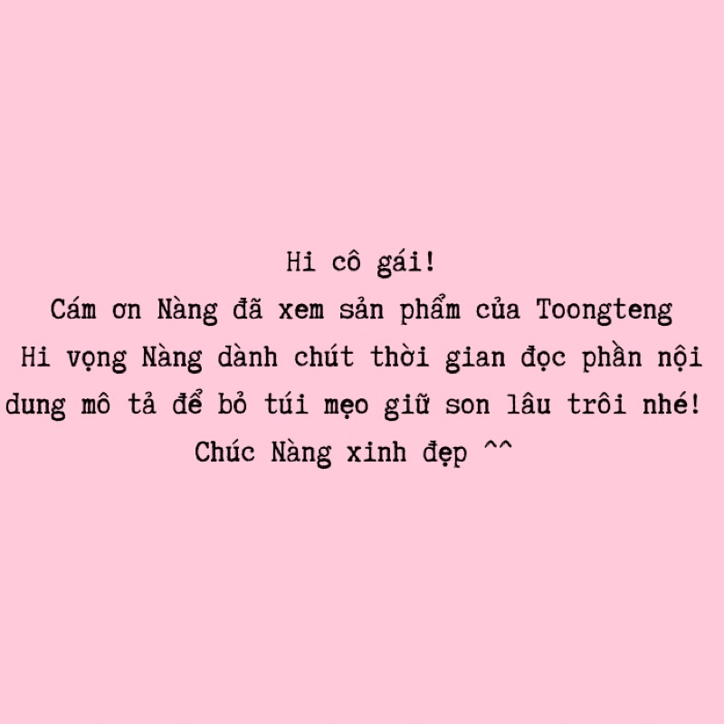 Son kem Daimanpu son lì mềm môi tôn da