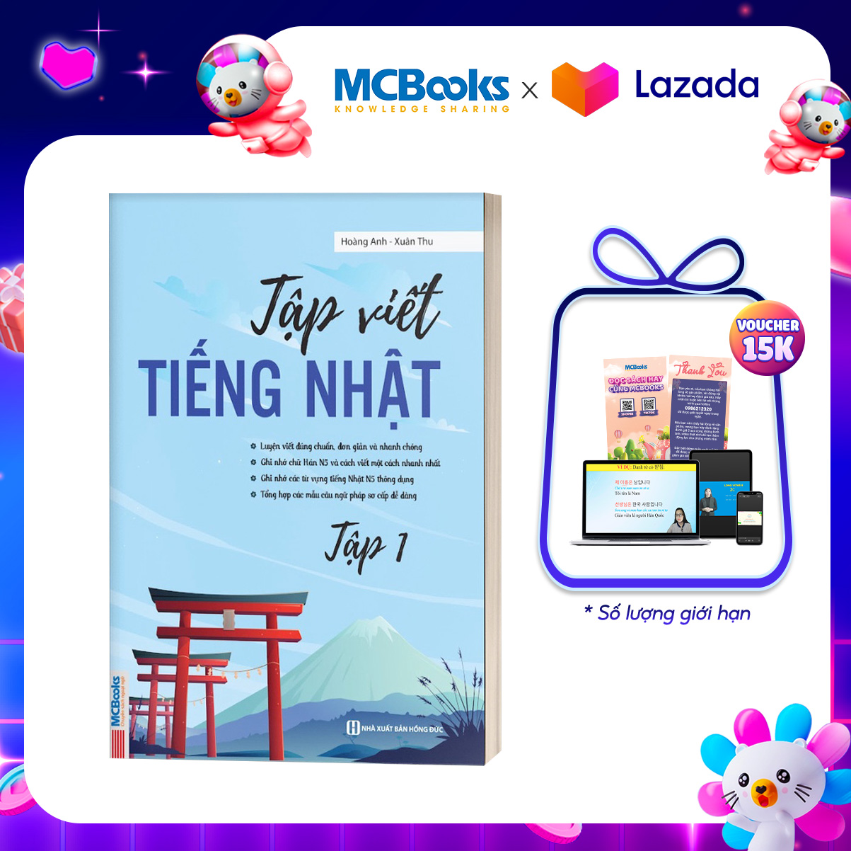 Combo Tập viết tiếng Nhật