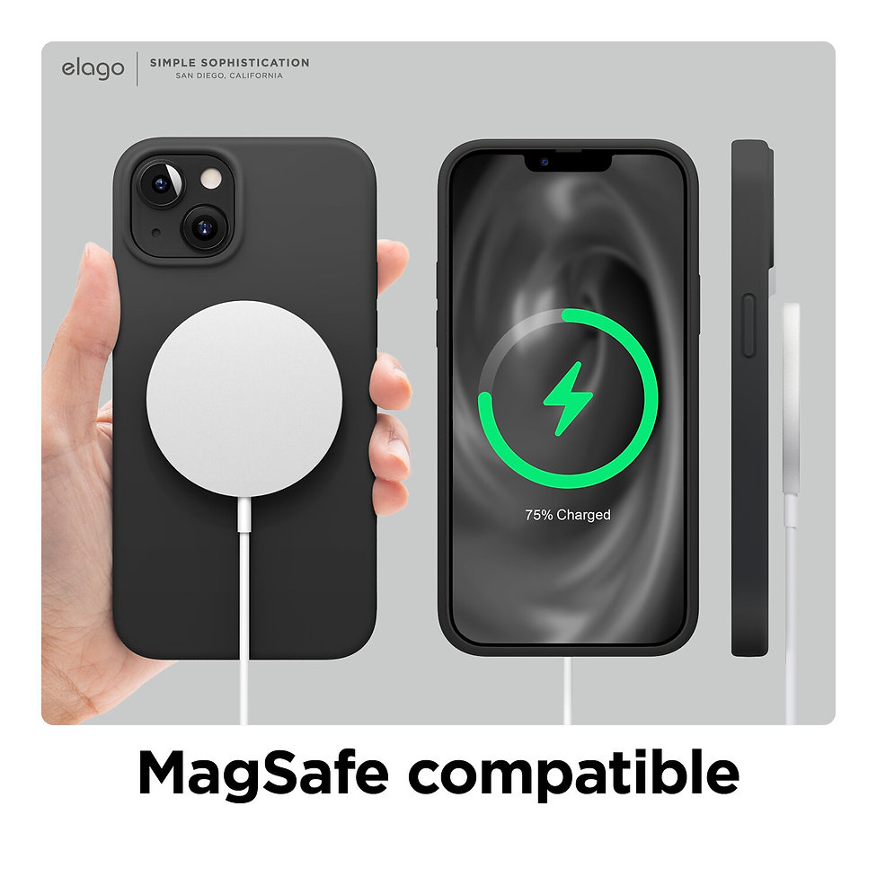 Ốp lưng chính hãng Elago Soft Silicone cao cấp cho iPhone 13