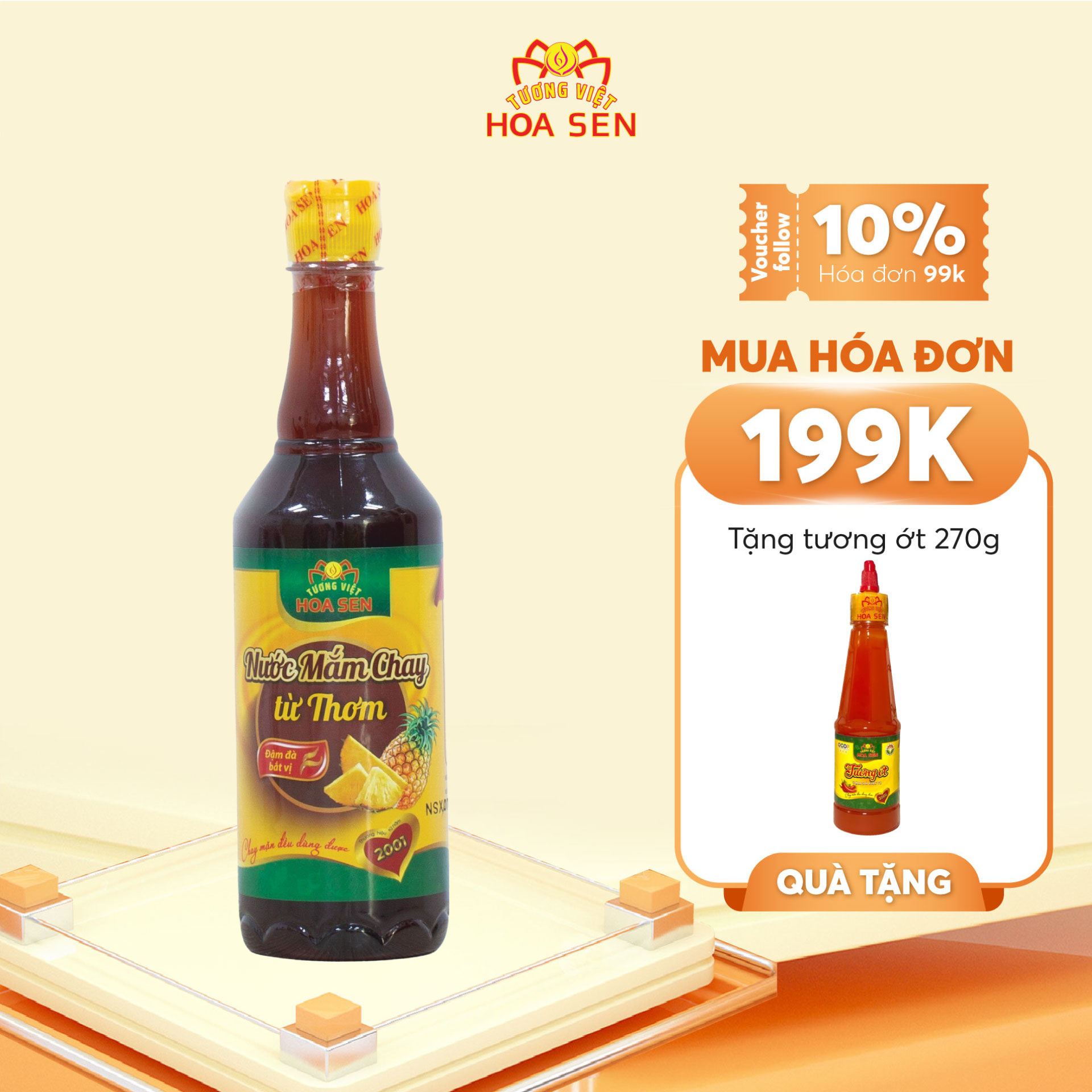 Nước Mắm Chay Từ Thơm 500ml