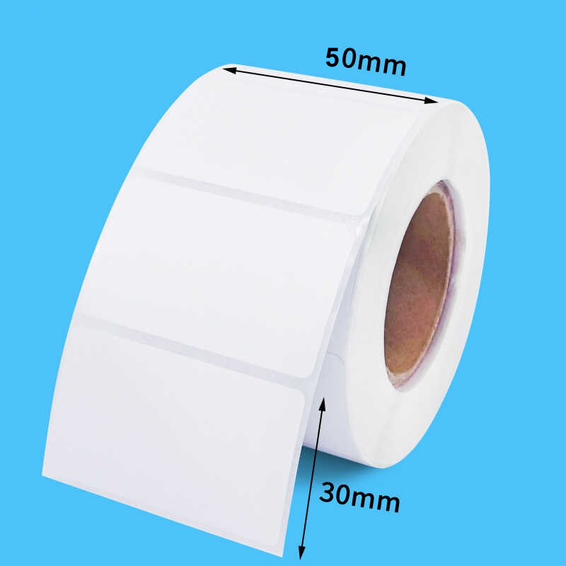 Tem decal ly trà sữa 50x30 mm (1 Cuộn)
