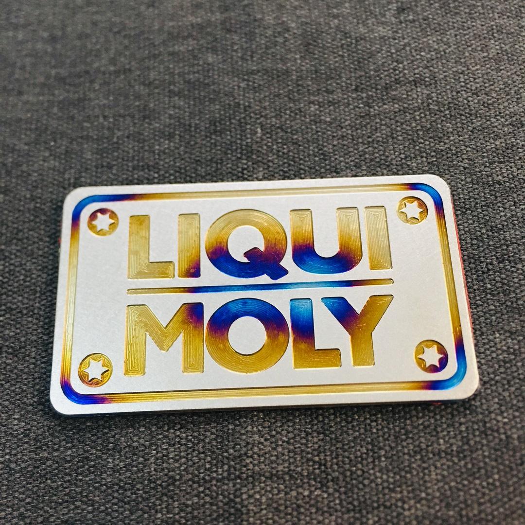 TEM MIẾNG TITAN CỠ LỚN DÁN XE,TRANG TRÍ XE MÁY SIÊU SÀNH ĐIỆU,SIÊU DÍNH (LIQUI MOLY)