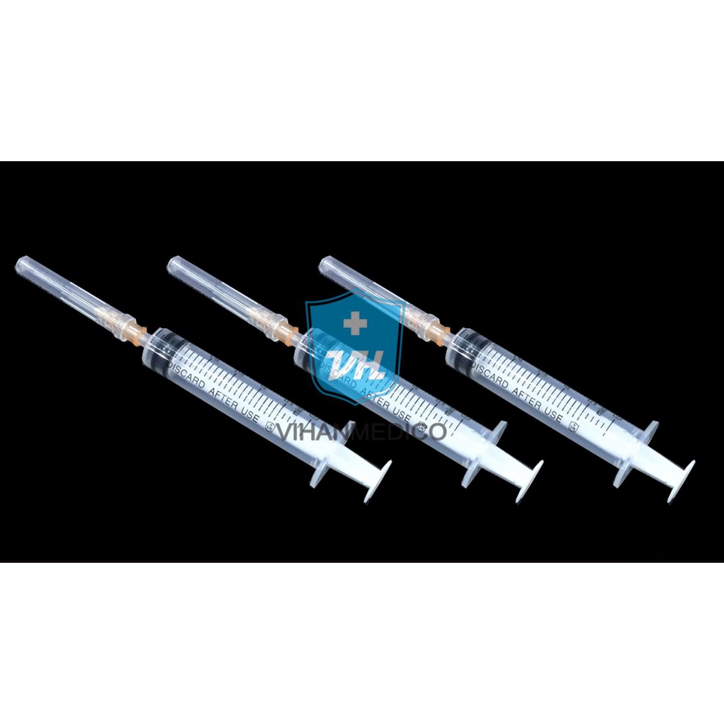 Bơm Kim Tiêm 5ml VINAHANKOOK Dùng 1 Lần - Hộp 100 Chiếc