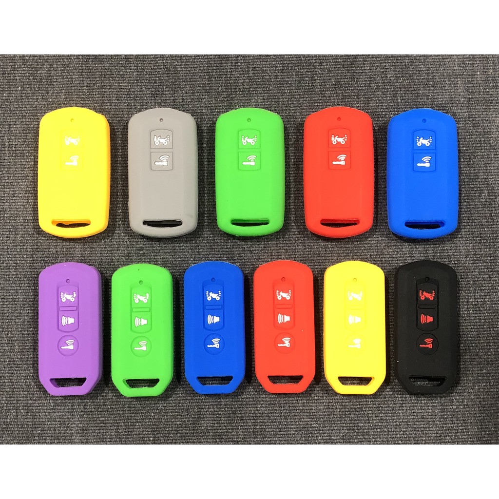 Bọc cao su Remote xe Sh mode , 150 " 3 nút bấm " đủ màu