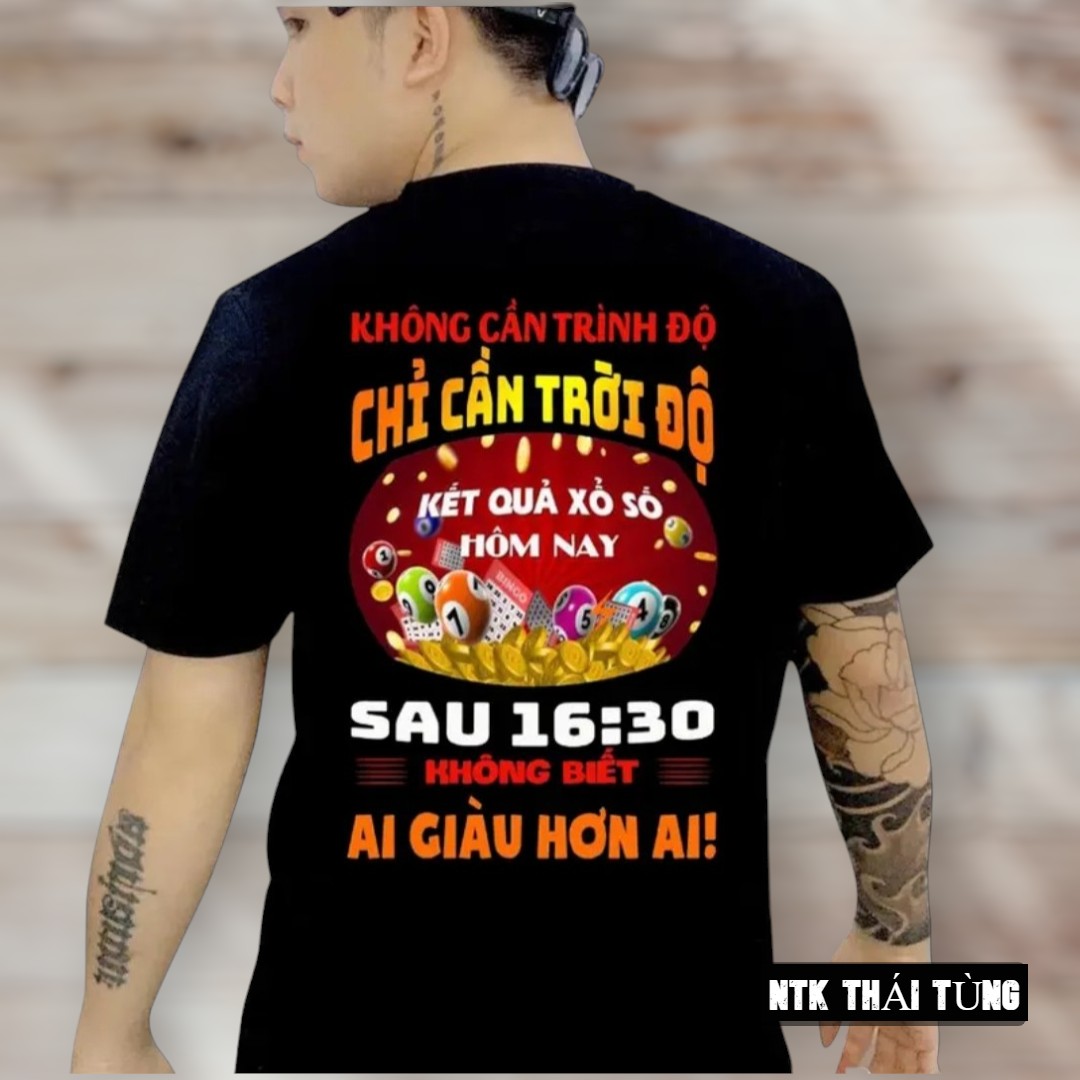 Áo thun độc lạ - áo thun in 3d không cần trình độ chỉ cần trời độ
