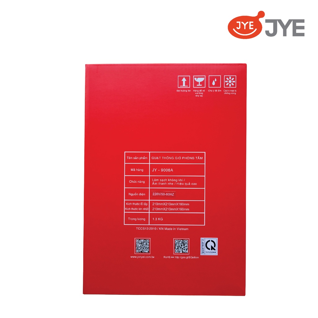 Quạt hút âm trần JY-9008A