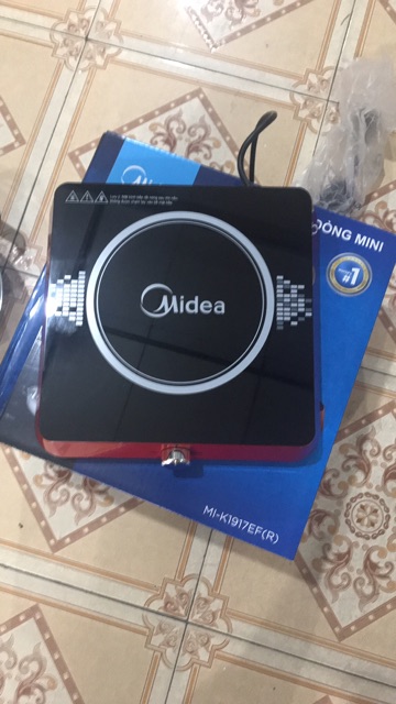 Bếp Từ Đơn Mini Midea Mi-K1917Ef