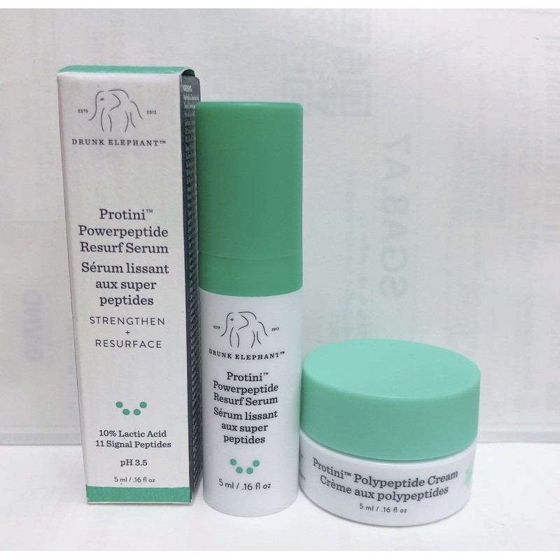 [HCM]Kem dưỡng bổ sung protein DRUNK ELEPHANT Protini Polypeptide Cream Minisize 5ml
