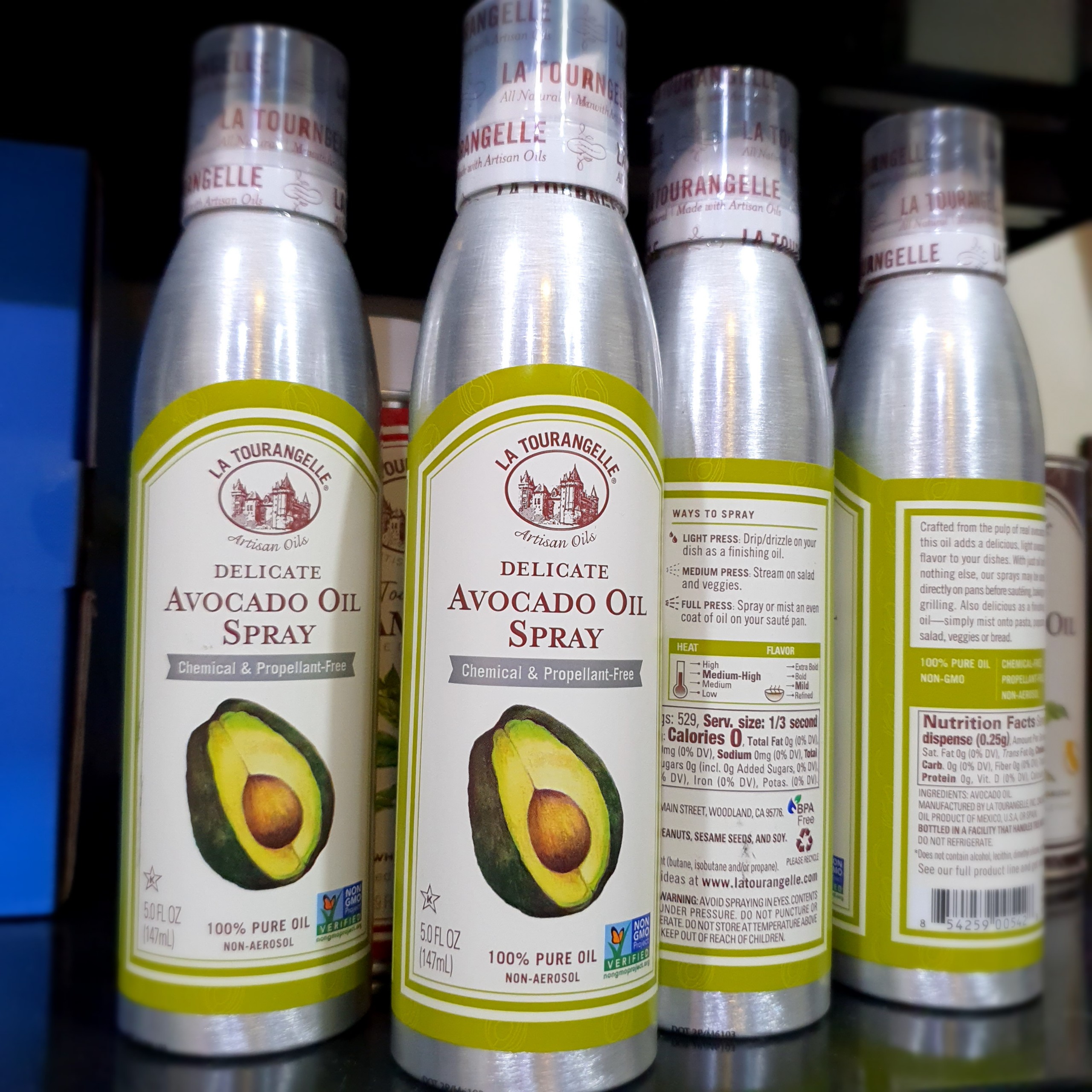 [HCM]Dầu ăn xịt La Tourangelle Avocado - 147ml