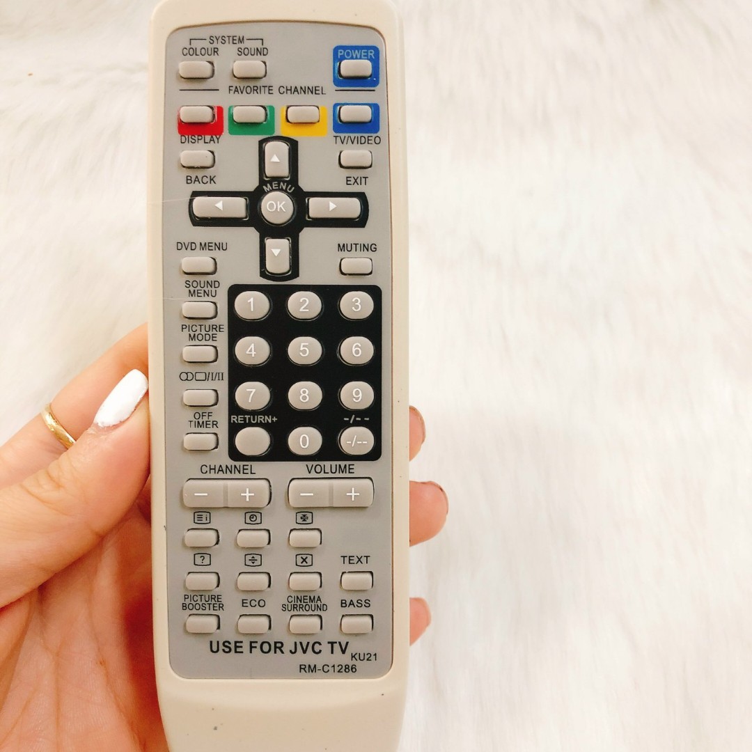 điều khiển remote JVC dùng cho tivi đời cũ