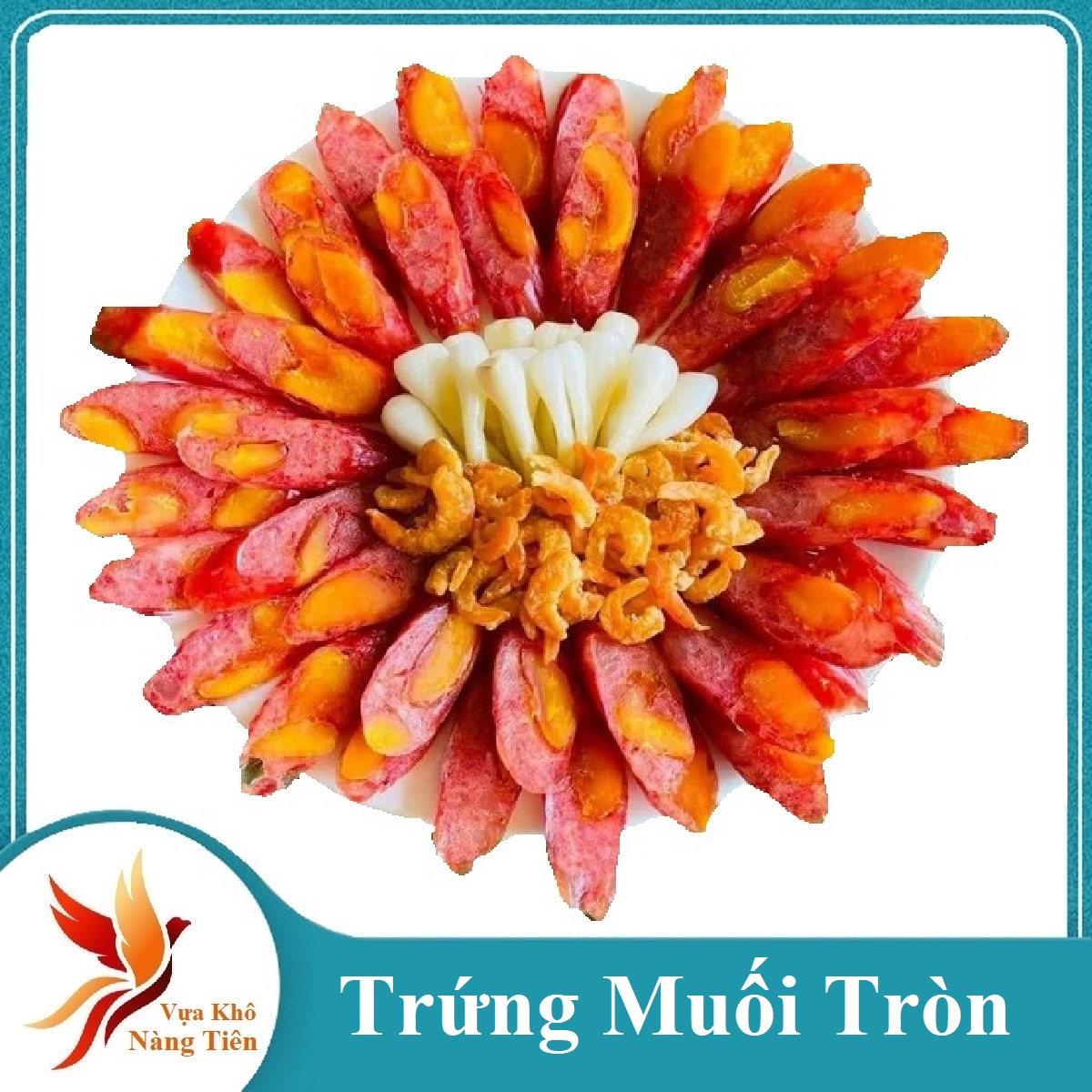 Lạp Xưởng Tươi Thịt Tôm Trứng Muối