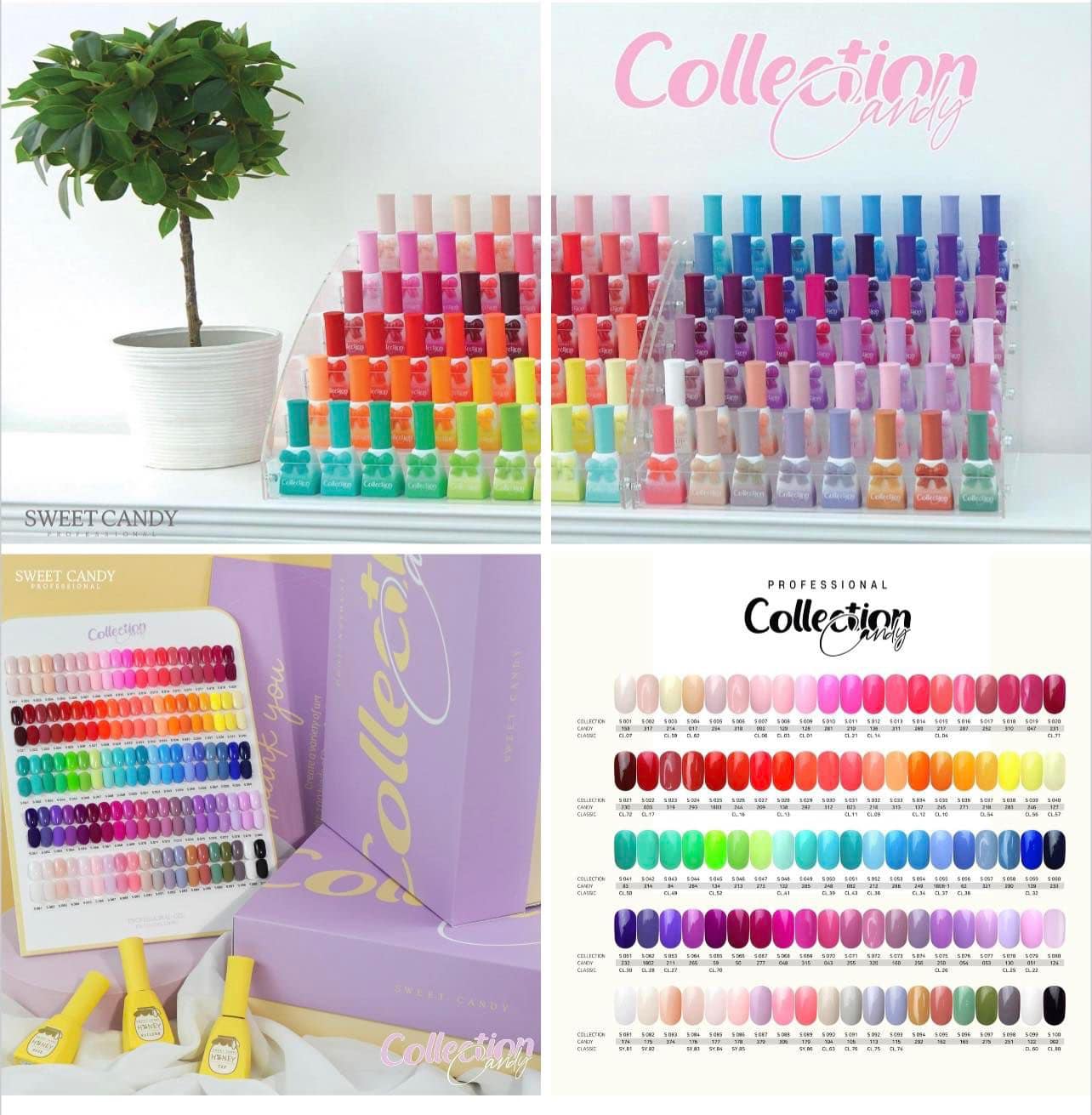 Candy gel  NEW SÉT CANDY GEL KOREA  𝟏𝟎𝟎𝐂𝐎𝐋𝐎𝐑 𝐎𝐏𝐄𝐍 𝐏𝐀𝐂𝐊𝐀𝐆𝐄