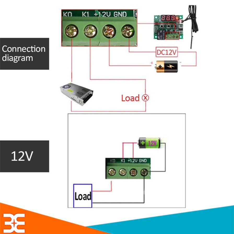 Module Khống Chế Nhiệt Độ W1209