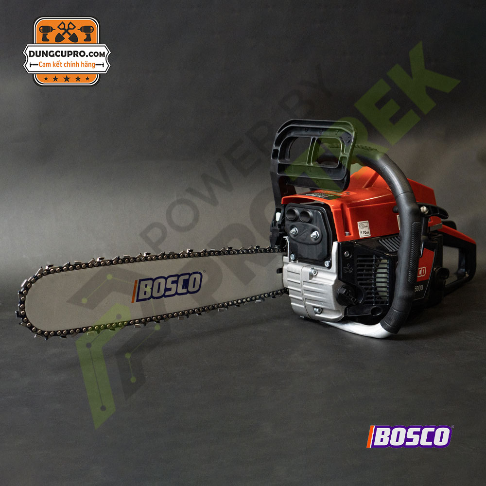 MÁY CƯA XÍCH BOSCO 5900 58CC - DÀNH CHO GIA ĐÌNH