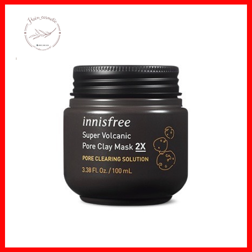 Mặt Nạ Đất Sét Innis Super Volcanic Pore Clay Mask 2X (100ml)