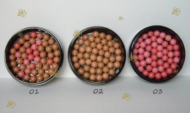 PHẤN MÁ HỒNG NGỌC TRAI GOLDEN ROSE BALL BLUSHER ( DẠNG VIÊN )