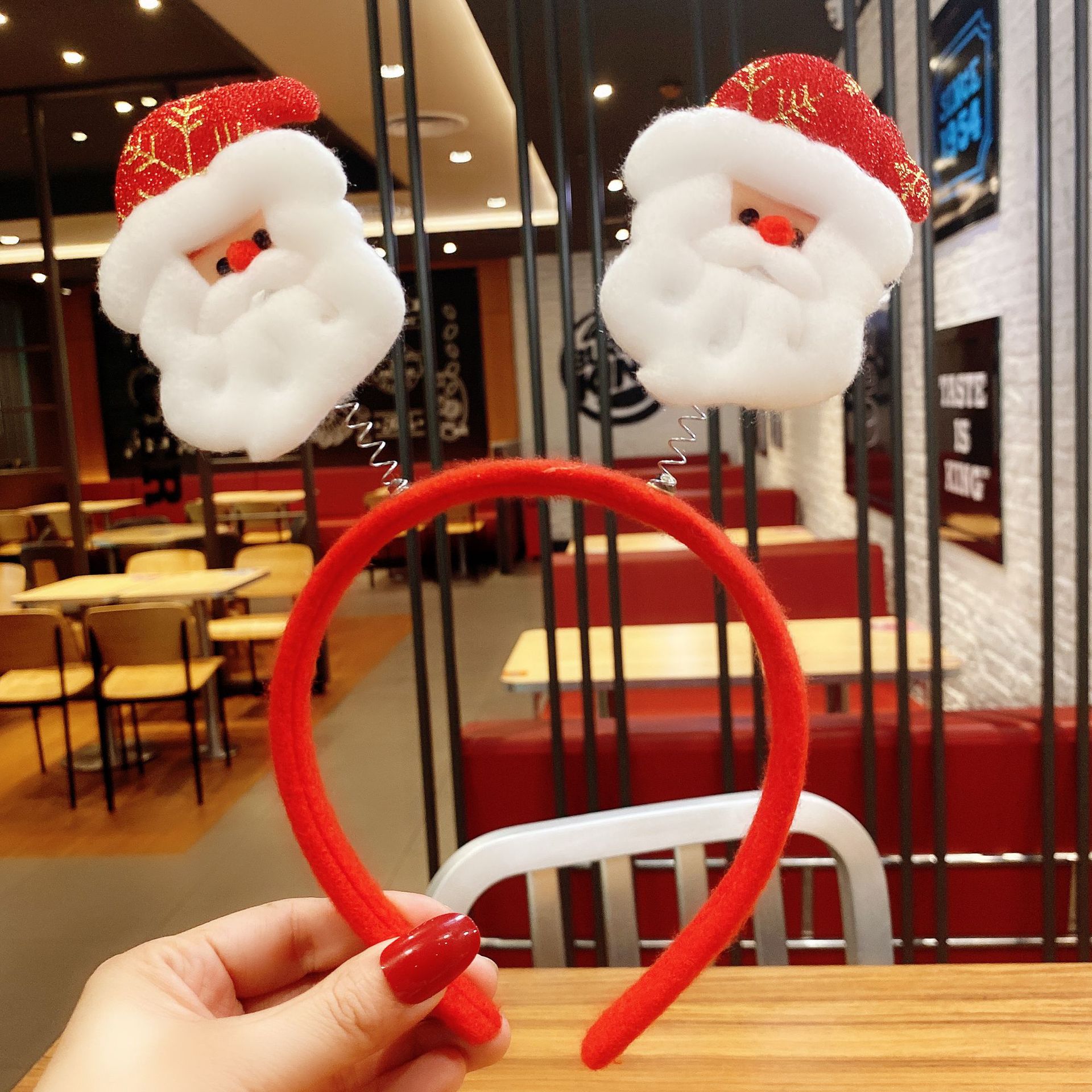 (GIÁ SỈ) COMBO 10 CÂY CÀI TÓC NOEL XINH XẮN NHIỀU MẪU