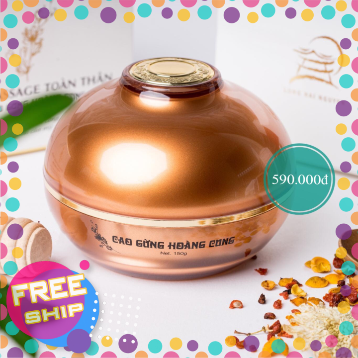 Cao gừng hoàng cung siêu tan mỡ 150gr