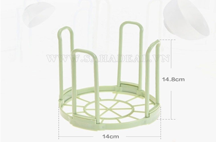COMBO 2 RỔ ÚP CHÉN XẾP GỌN - 2784