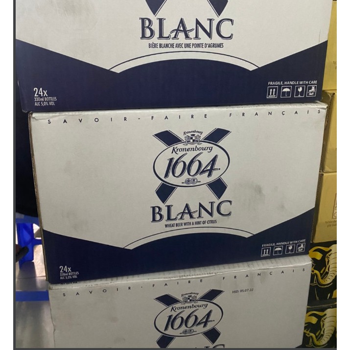 Bia 1664 Blanc - Chai 330ml- 5%