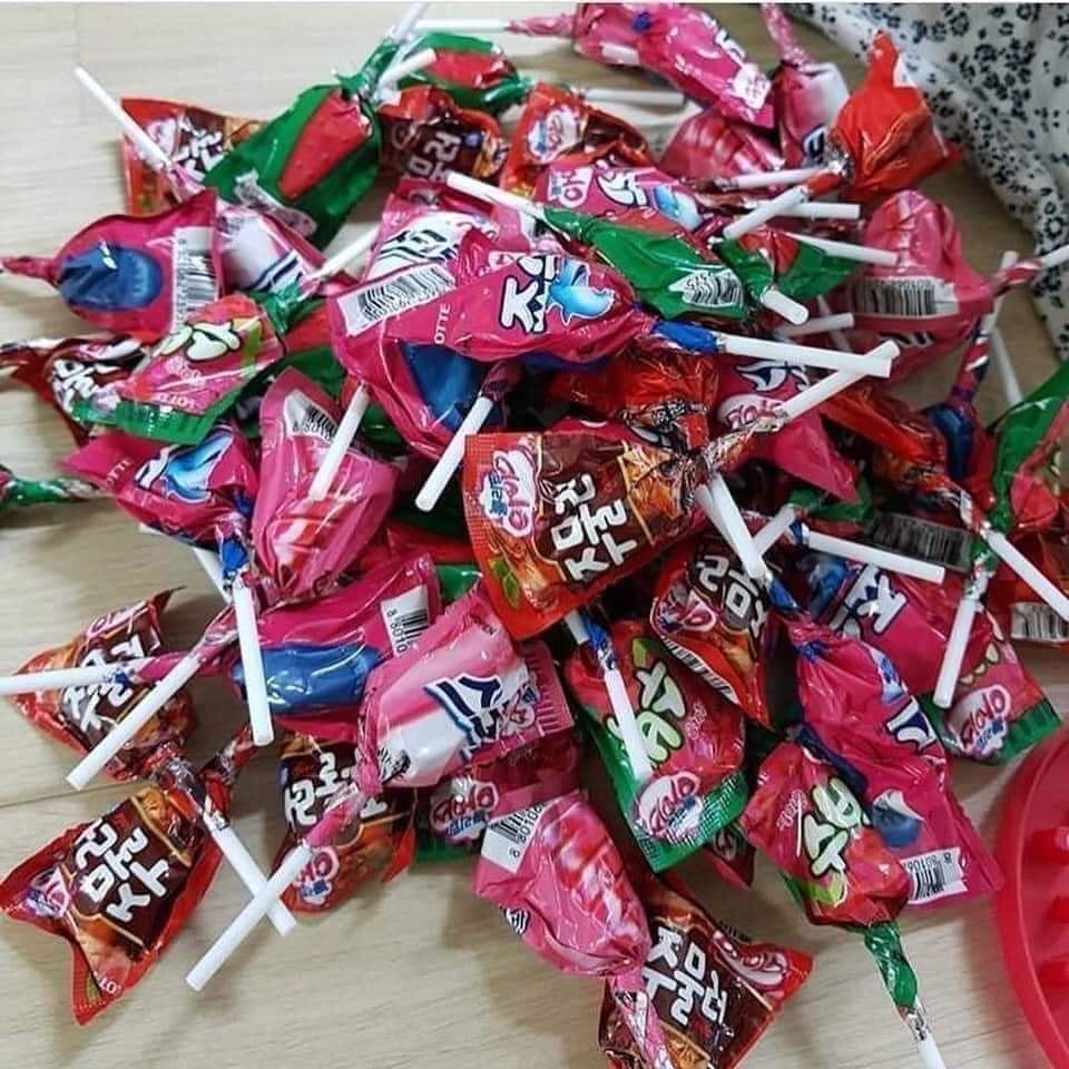 (siêu rẻ) KẸO MÚT LOTTE HÀN QUỐC HỘP 60 CHIẾC