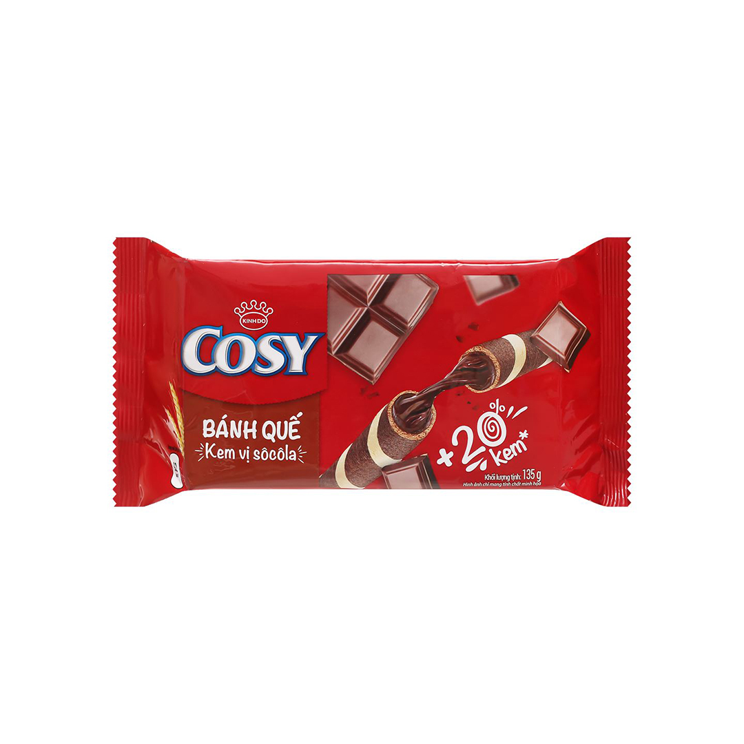 Bánh Cosy Ốc Quế Socola