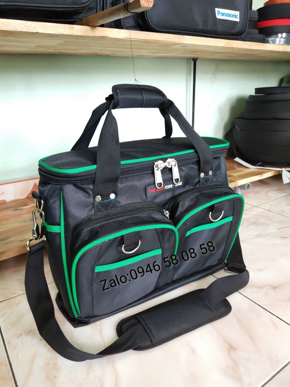 Túi đựng đồ nghề TGTB-GREEN 14inch