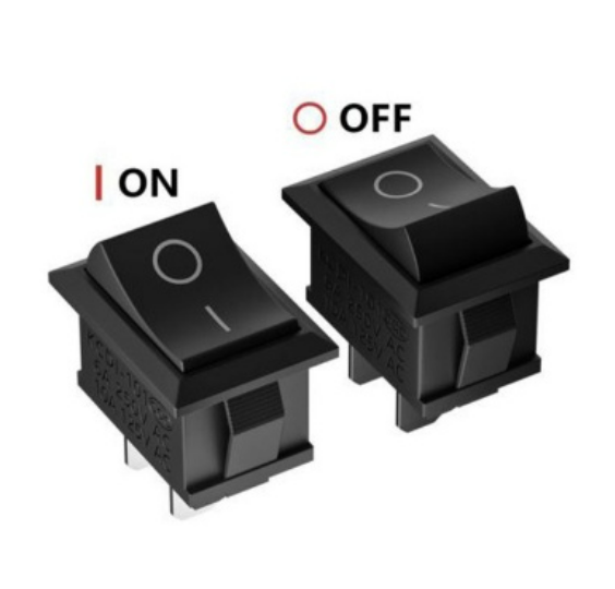 [ 3 CÁI ] Công tắc kcd11 10x15mm 2 vị trí on off 250v3a