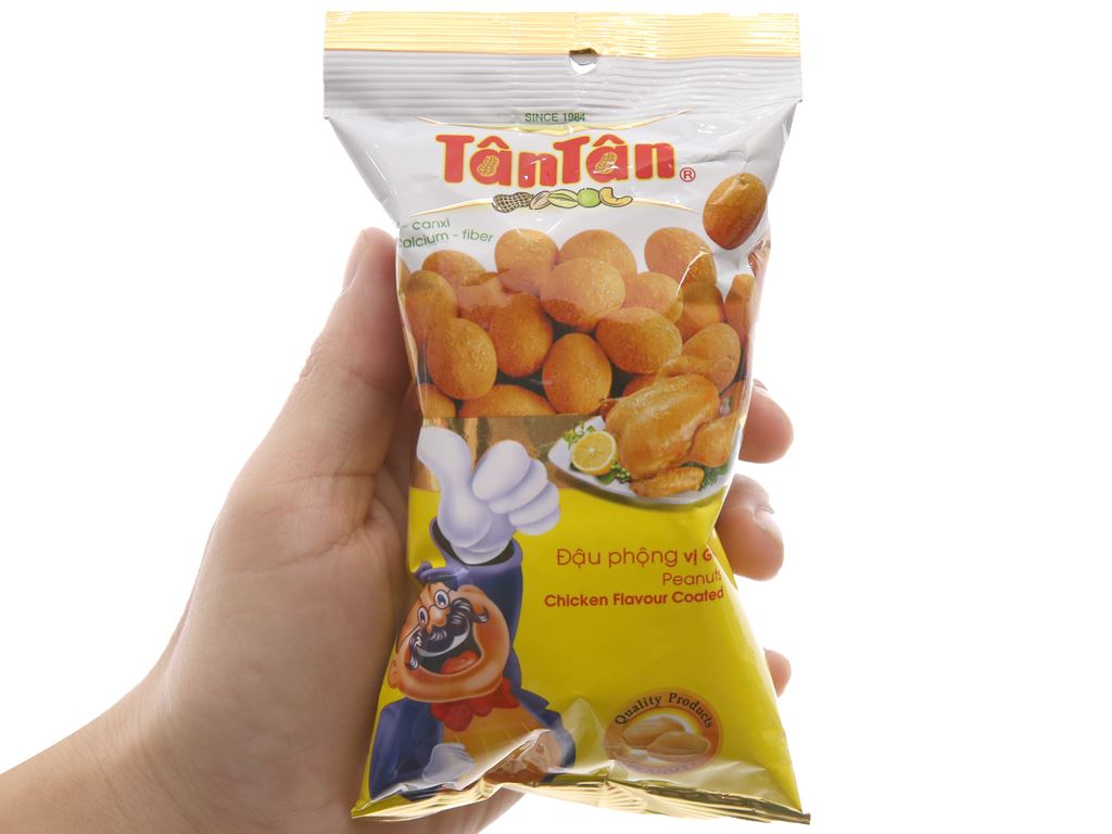 Combo 2 gói Đậu Phộng Tân Tân Vị Gà 28g