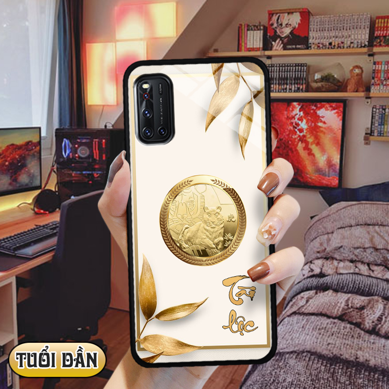 Ốp lưng kính 12 con giáp cho Vivo V19