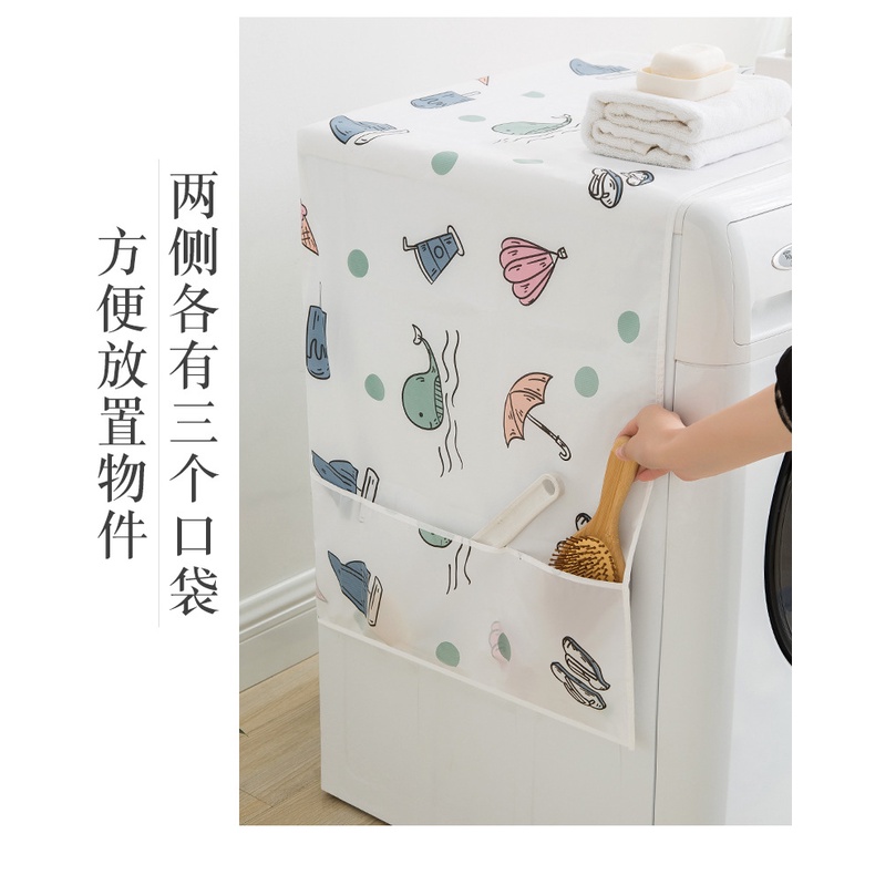 Khăn Phủ Tủ Lạnh Chống Thấm, Chống Bụi Dày Dặn Mẫu Mới - HÀNG CÓ SẴN