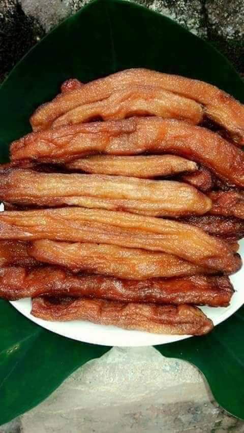 Chuối già phơi dẻo 500g