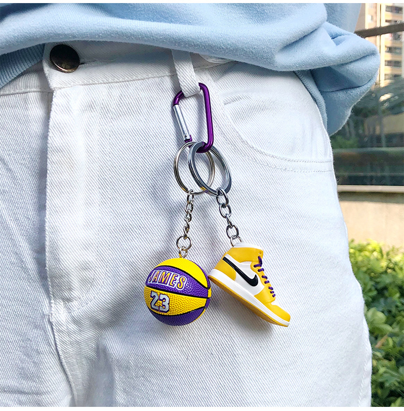 Móc Khóa Giày Jordan ( Tặng Box) - Mô Hình Giày Sneaker Tỉ lệ 1/6