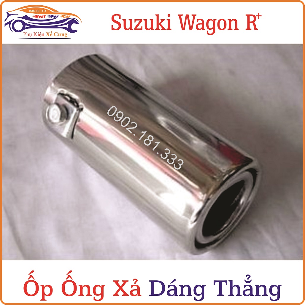 Ốp ống xả Inox Suzuki Wagon R+