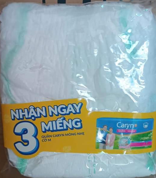 Tã Dán Người Già Caryn size M/L/XL