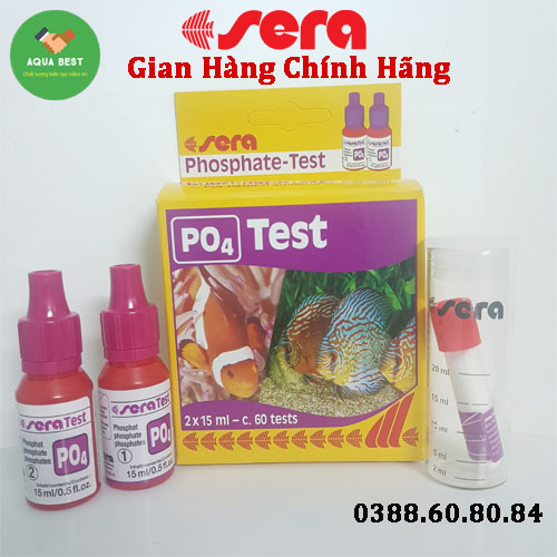 [HCM]Hộp test PO4 Sera Đức - Test PO4