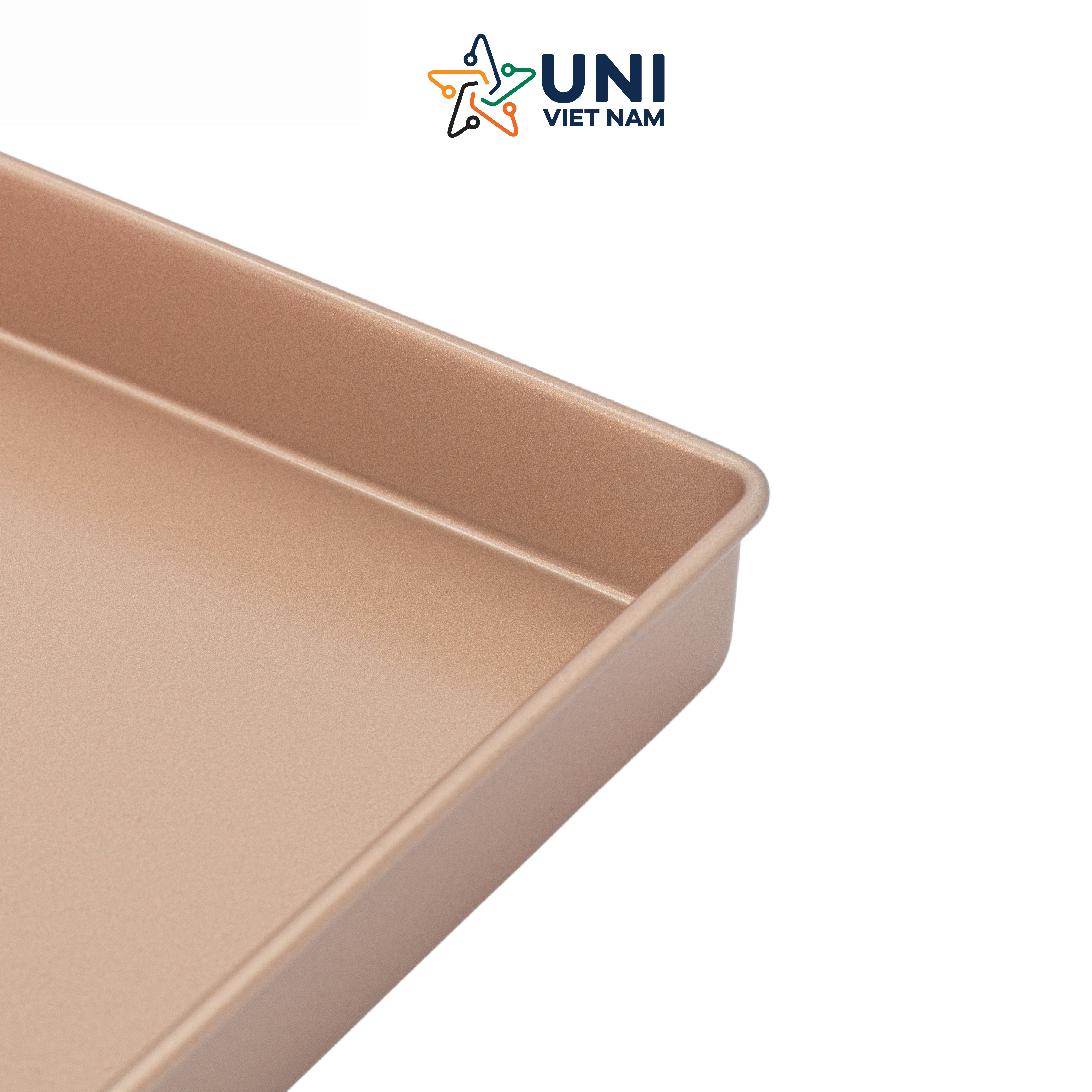 Khay nướng vuông thành thấp Unibaker MB279