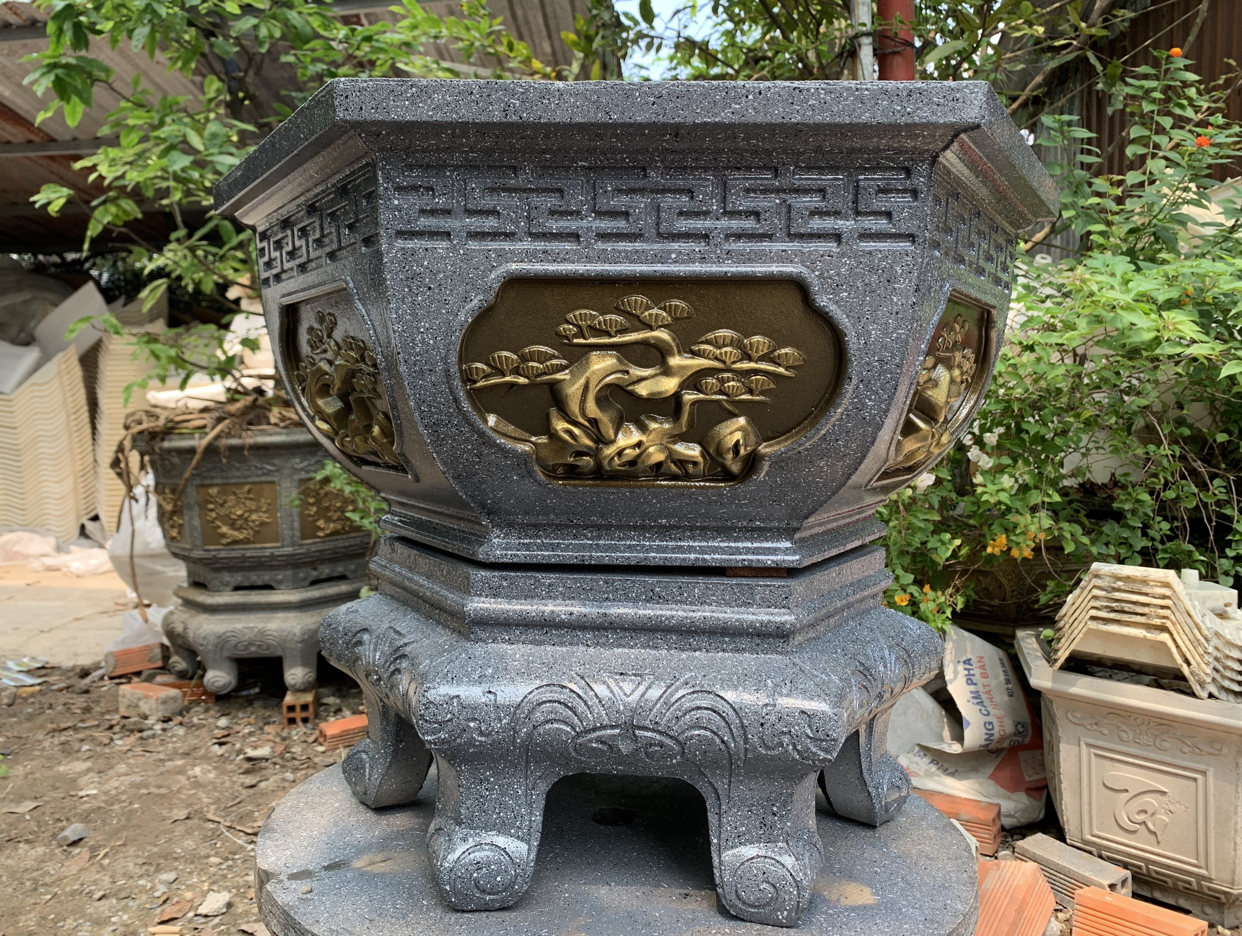 Cọ quét sơn- chổi sơn chậu cảnh