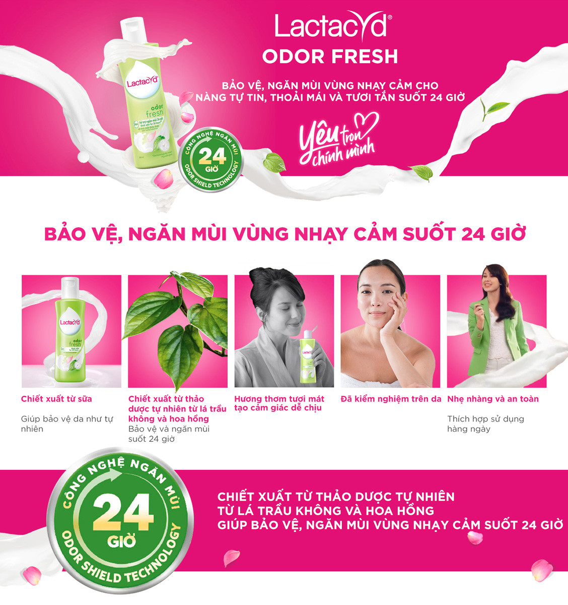 Dung dich vệ sinh Phụ nữ Lactacyd