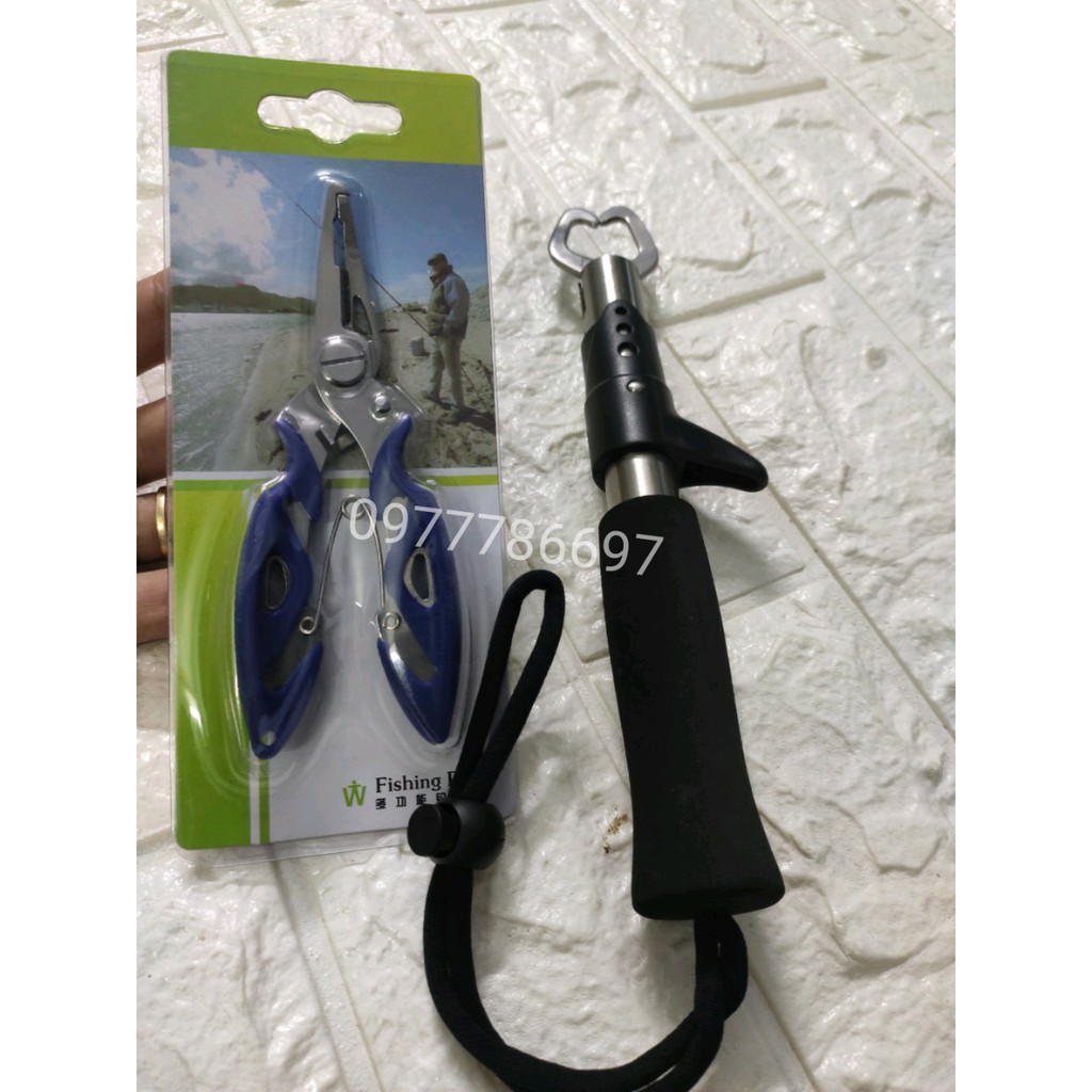 bộ kìm kẹp cá và kìm gỡ lưỡi