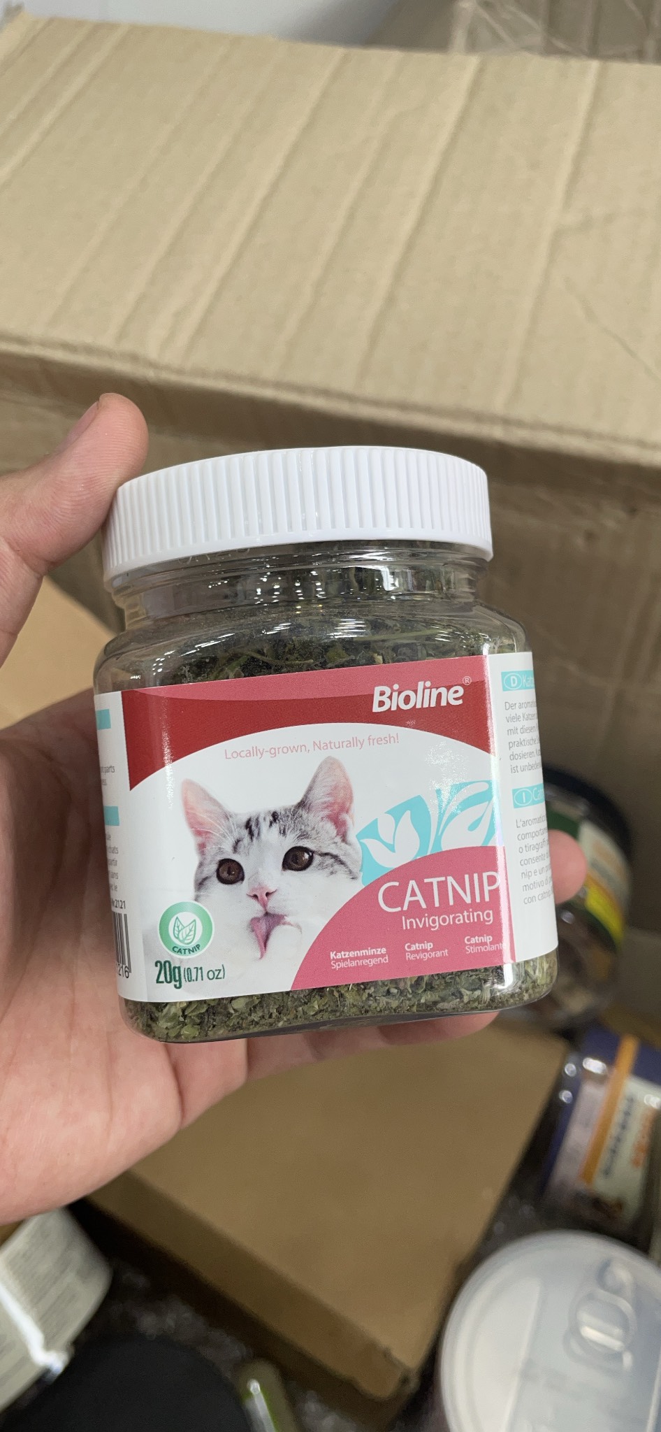 Catnip bioline cao cấp ống 45ml và hũ 230ml