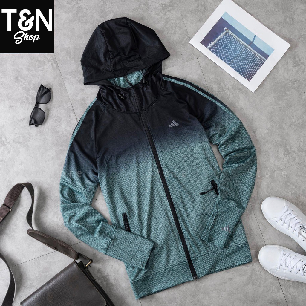 Áo chống nắng nam - Áo khoác nam logo Das cao cấp - Chất vải kim cương sần, Siêu mát - Màu đen - có bigsize tới 85kg