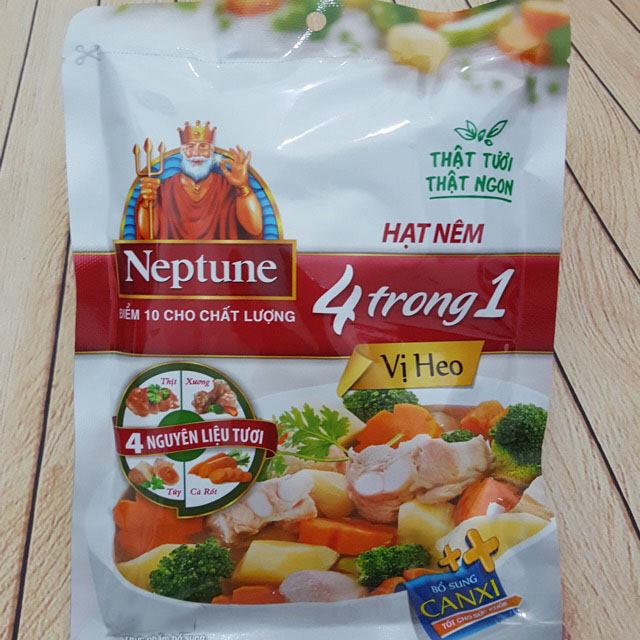 Hạt Nêm Neptune 4 trong 1 vị thịt heo 150gram