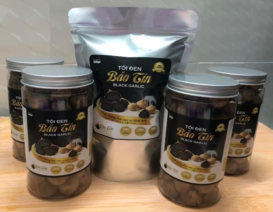 [HCM]TỎI ĐEN CÔ ĐƠN CAO CẤP BẢO TÍN - HỘP 500GR - LÊN MEN CÔNG NGHỆ NHẬT BẢN 60 NGÀY
