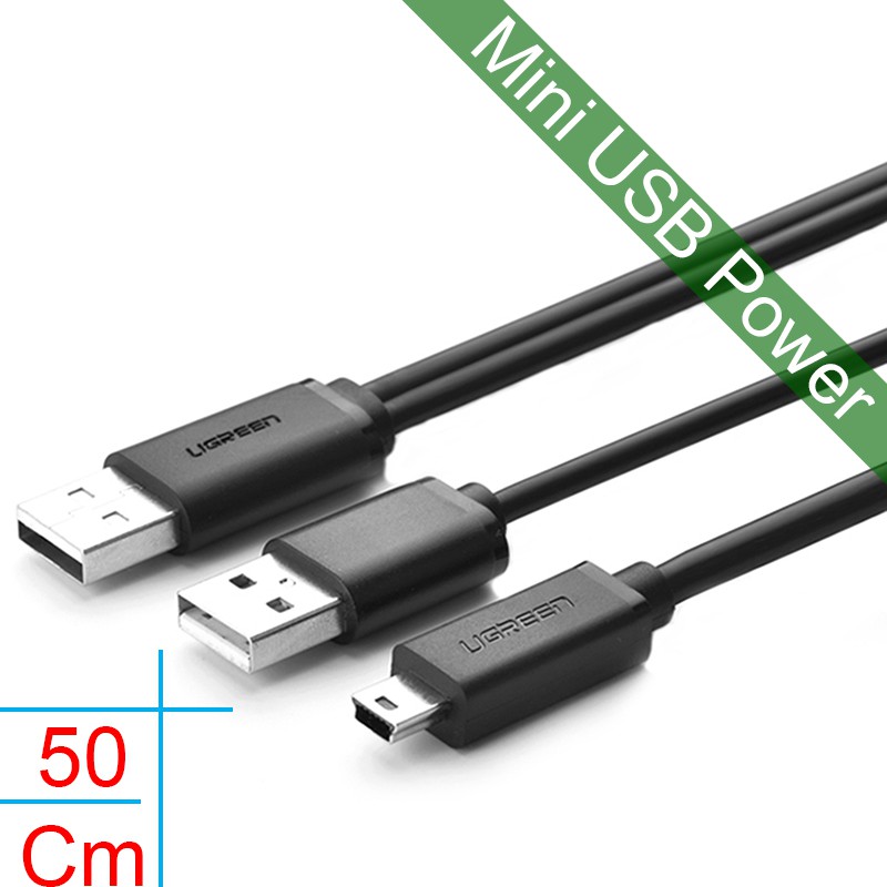 [HCM]Cáp Sạc USB 2.0 ra mini USB (Hình thang) 50cm