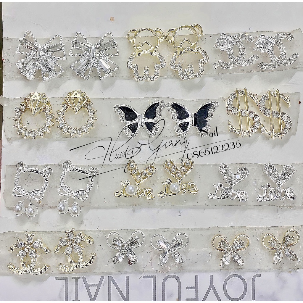 [Charm] Charm nail - Charm đính móng các loại