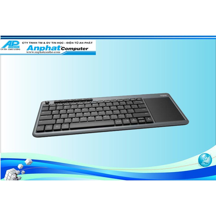 Bàn phím & touchpad rapoo k2600 - hàng chính hãng - bảo hành 24 tháng