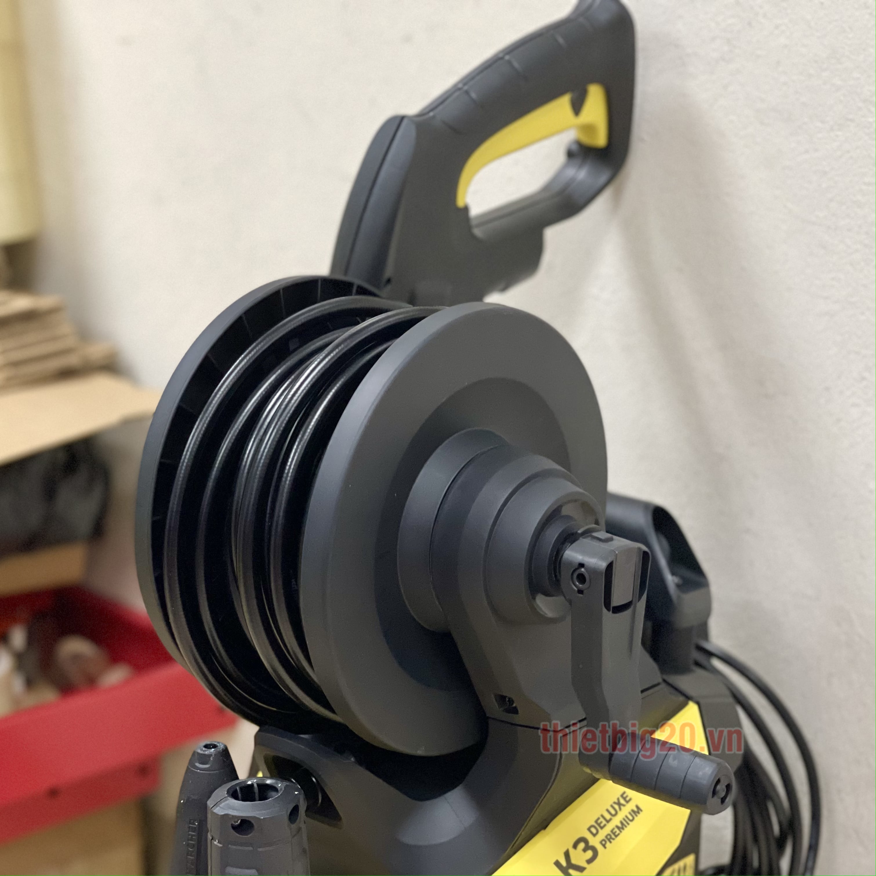 Máy phun xịt rửa xe Karcher K3 Deluxe Premium
