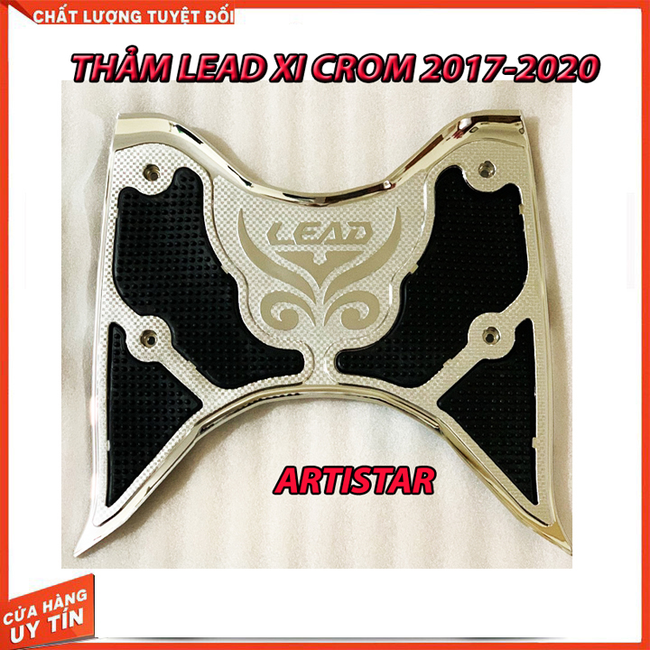 THẢM XE LEAD 2017-2020 XI MẠ CROM ( CHÍNH HÃNG ARTISTAR)