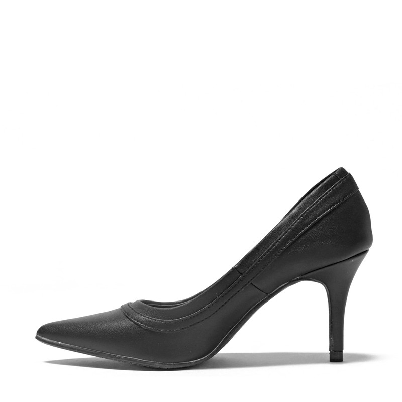 Giày Cao Gót Đế 8cm Bata 711-6230 Đen